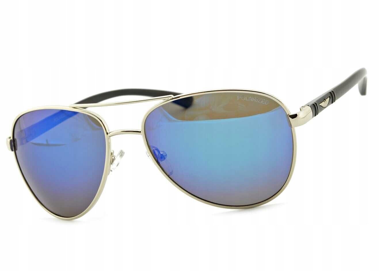 Aviator polarisoidut aurinkolasit Unisex aurinkolasit UV400 POL-80C hinta ja tiedot | Naisten aurinkolasit | hobbyhall.fi