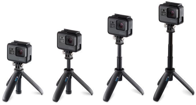 GoPro Shorty Mini jatkotanko + kolmijalka, musta hinta ja tiedot | Videokameran lisätarvikkeet | hobbyhall.fi