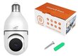 LTC LXKAM34 IP Camera E27 / PTZ / 3Mpix / 230V hinta ja tiedot | Valvontakamerat | hobbyhall.fi