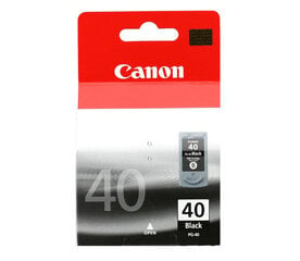 Canon PG-40 Ink Cartridge, Black hinta ja tiedot | Laserkasetit | hobbyhall.fi