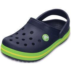 Crocs™ lasten vapaa-ajan kengät Kids' Crocband Clog, sininen hinta ja tiedot | Lasten pistokkaat | hobbyhall.fi