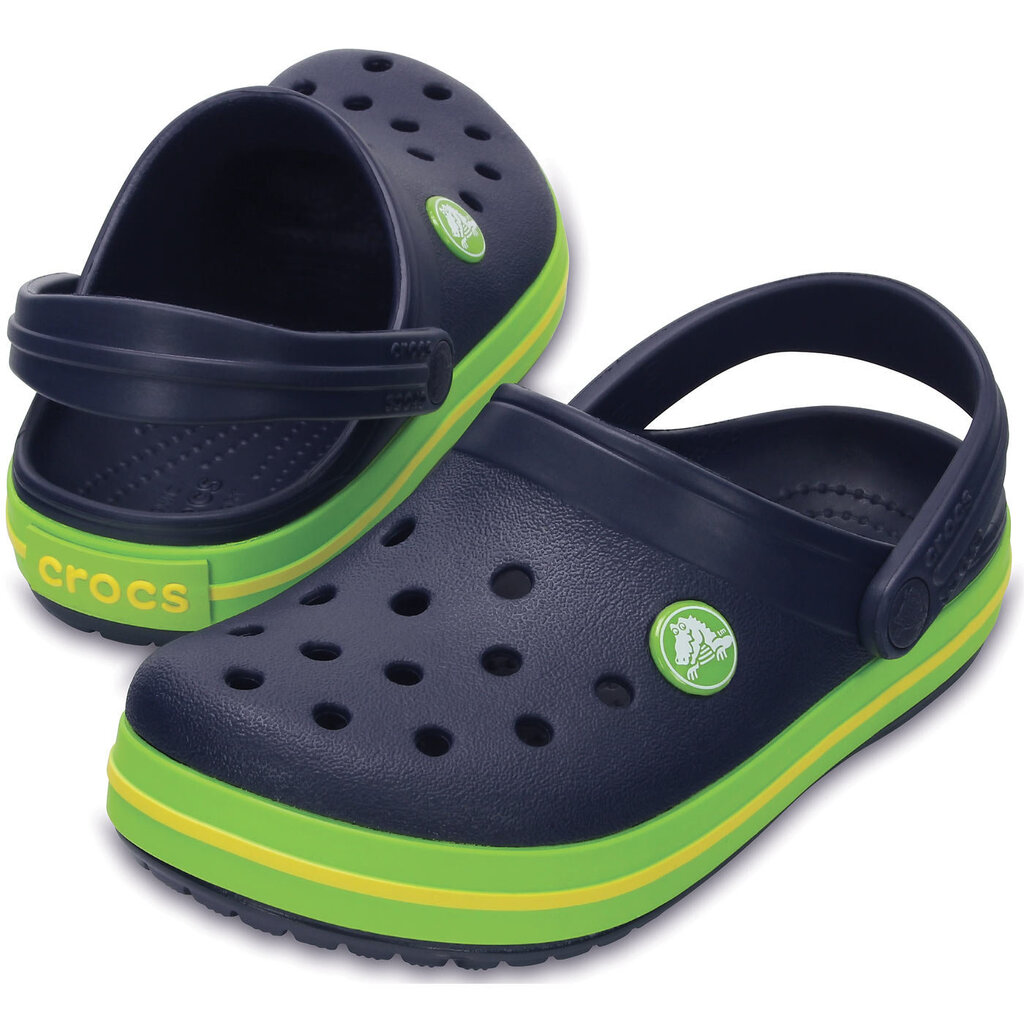 Crocs™ lasten vapaa-ajan kengät Kids' Crocband Clog, sininen hinta ja tiedot | Lasten pistokkaat | hobbyhall.fi