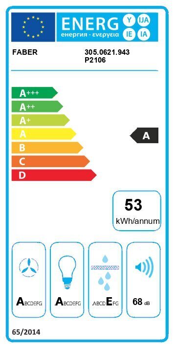 Faber In-Nova Premium X KL A60 hinta ja tiedot | Liesituulettimet | hobbyhall.fi