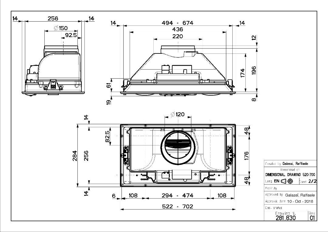 Faber INKA Smart HC X A52 hinta ja tiedot | Liesituulettimet | hobbyhall.fi