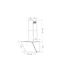 Faber VRT BK A 90 2 LS hinta ja tiedot | Faber Kodinkoneet ja kodinelektroniikka | hobbyhall.fi