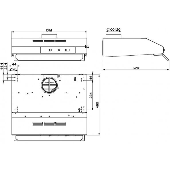 Faber 741 TCH04 SS16A hinta ja tiedot | Liesituulettimet | hobbyhall.fi