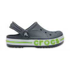 Crocs™ lasten vapaa-ajan kengät Bayaband Clog Kid's, harmaa hinta ja tiedot | Lasten pistokkaat | hobbyhall.fi