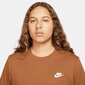 Nike T-Paita M Nsw Club Tee Brown AR4997 281 AR4997 281/2XL hinta ja tiedot | Miesten T-paidat | hobbyhall.fi