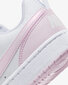 Nike Jalkineet Court Borough Low White Pink DV5456 105 DV5456 105/4 hinta ja tiedot | Naisten urheilu- ja vapaa-ajan kengät | hobbyhall.fi