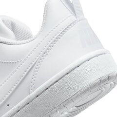 Nike Jalkineet Court Borough Low White Pink DV5456 106 DV5456 106/4 hinta ja tiedot | Naisten urheilu- ja vapaa-ajan kengät | hobbyhall.fi