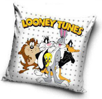 Koristetyyny Looney Tunes 40x40 cm hinta ja tiedot | Koristetyynyt ja tyynynpäälliset | hobbyhall.fi