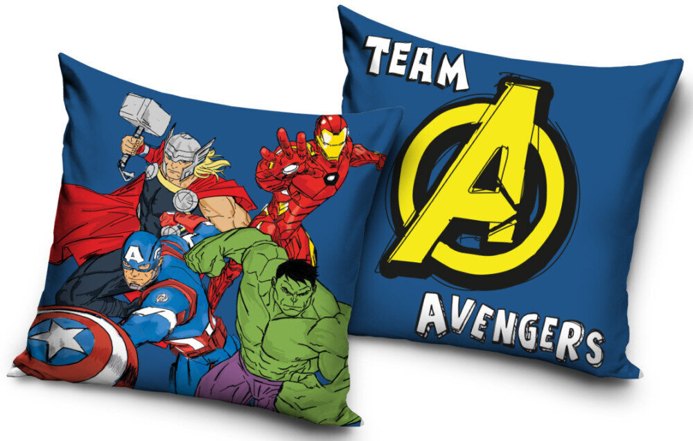 Koristetyyny Avengers 40x40 cm hinta ja tiedot | Koristetyynyt ja tyynynpäälliset | hobbyhall.fi