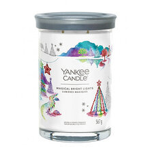 Yankee Candle Magical Bright Lights Signature Tumbler kynttilä ( čarovná zářící světýlka ) - Vonná svíčka, 567g hinta ja tiedot | Kynttilät ja kynttilänjalat | hobbyhall.fi