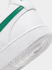 Nike Jalkineet Nike Court Vision Lo Nn White Green DH2987 111 DH2987 111/7.5 hinta ja tiedot | Miesten urheilu- ja vapaa-ajan kengät | hobbyhall.fi