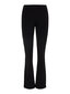 Women's trousers VMKAMMA Flared Fit 10209858 Black hinta ja tiedot | Naisten vapaa-ajan housut | hobbyhall.fi