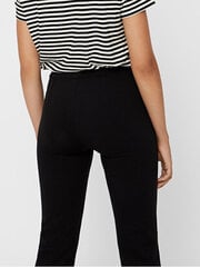 Women's trousers VMKAMMA Flared Fit 10209858 Black hinta ja tiedot | Vmkamma Naisten vaatteet | hobbyhall.fi