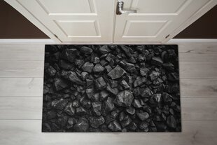 Kynnysmatto Mustat Kivet, 150x100 cm hinta ja tiedot | Ovimatot | hobbyhall.fi