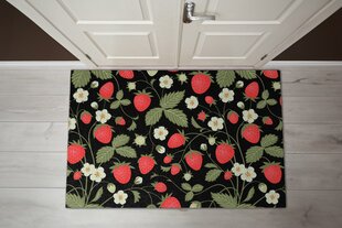 Kynnysmatto Mansikat, 150x100 cm hinta ja tiedot | Ovimatot | hobbyhall.fi