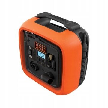 Black+Decker ASI400-XJ autokompressori 12 V 11 bar hinta ja tiedot | Kompressorit | hobbyhall.fi