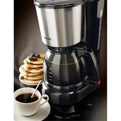 Kahvinkeitin Brandt CAF815X, musta/ruostumaton teräs hinta ja tiedot | Kahvinkeittimet ja kahvikoneet | hobbyhall.fi