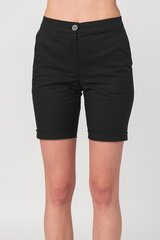 PANTALONI SCURT CSUAL FEMEI BLACK L NOPS2122-12-01B-LBG hinta ja tiedot | Naisten shortsit | hobbyhall.fi