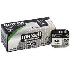 Painikeparisto hopea MAXELL SR-712 SW 1.55V / 346 hinta ja tiedot | Paristot | hobbyhall.fi