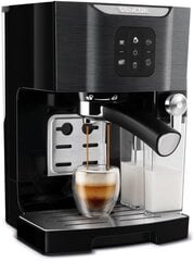 Espressokone Sencor SES4040BK, musta/hopea hinta ja tiedot | Kahvinkeittimet ja kahvikoneet | hobbyhall.fi
