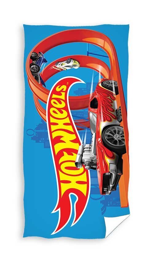 Pyyhe Hot Wheels, 70 x 140 cm hinta ja tiedot | Pyyhkeet | hobbyhall.fi