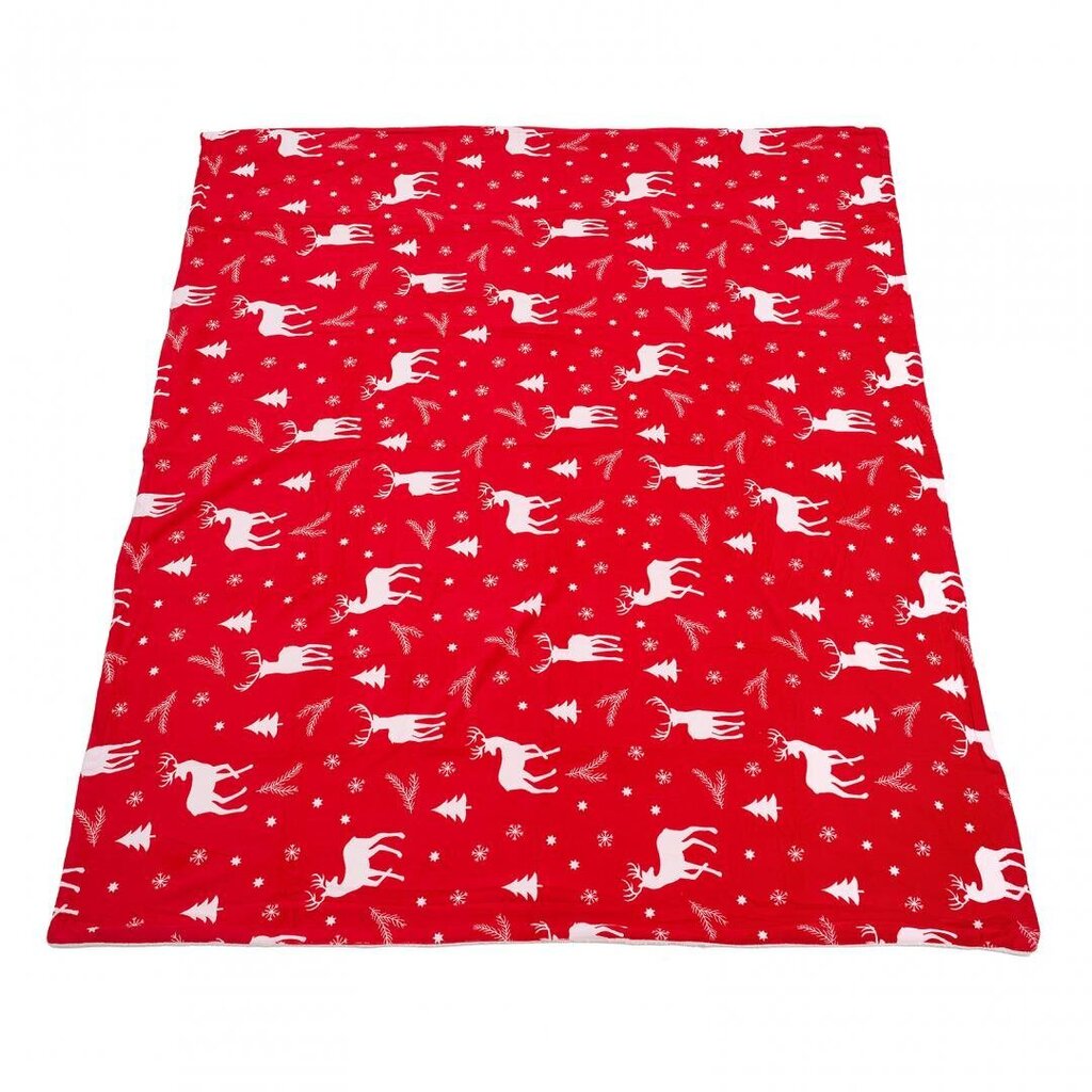 PATURA FLEECE 200X220 CM-RENI, ROSIE hinta ja tiedot | Päiväpeitot ja huovat | hobbyhall.fi