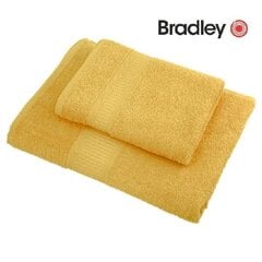 Bradley Froteepyyhe, 50 x 70 cm, maitokeltainen, 5 kpl hinta ja tiedot | Pyyhkeet | hobbyhall.fi