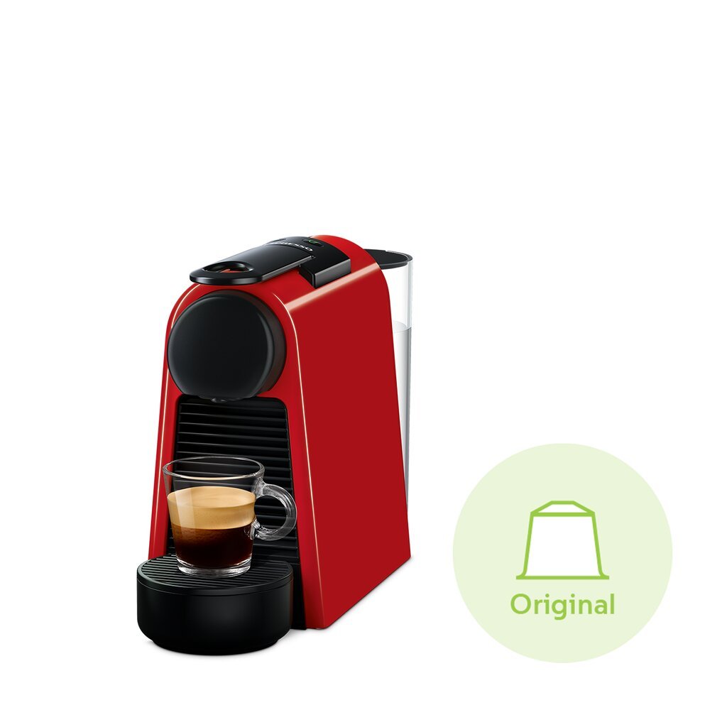 Nespresso Essenza Mini, punainen hinta ja tiedot | Kahvinkeittimet ja kahvikoneet | hobbyhall.fi
