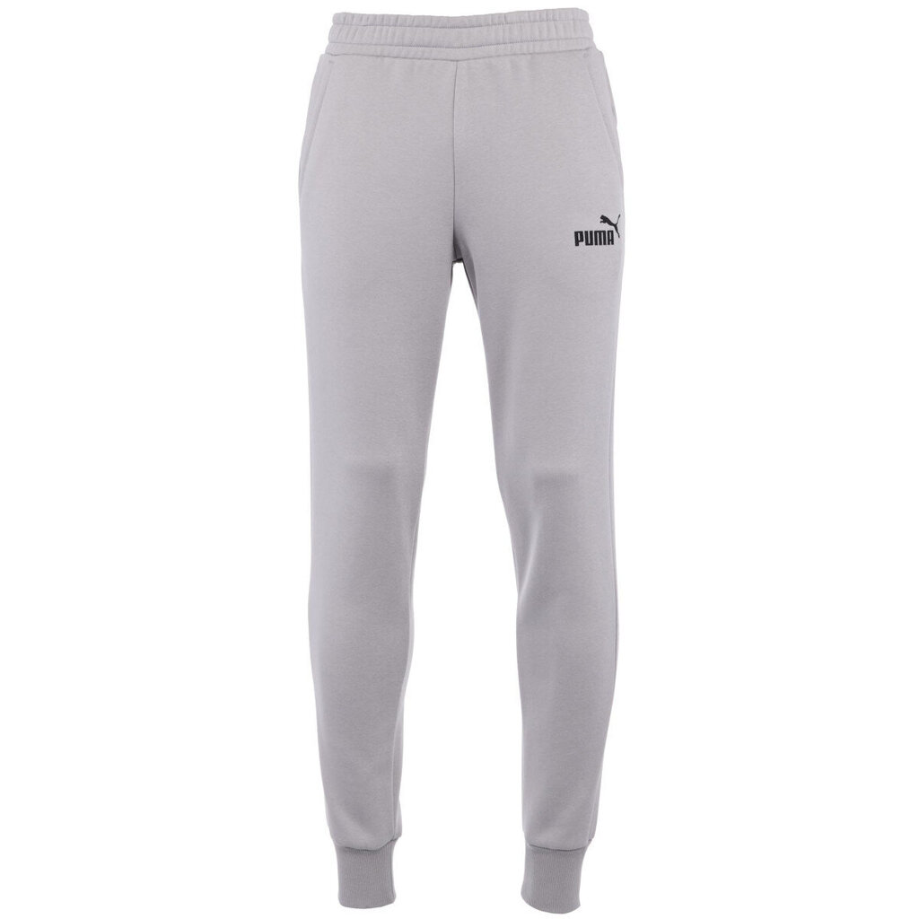 Ess logo pants fl puma 58671517 vīriešiem pilka miehet harmaa 58671517 hinta ja tiedot | Miesten urheiluvaatteet | hobbyhall.fi