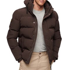 Everest short hooded puffer superdry m501174304o vīriešiem ruda miehet ruskea M501174304O hinta ja tiedot | Miesten ulkoilutakit | hobbyhall.fi