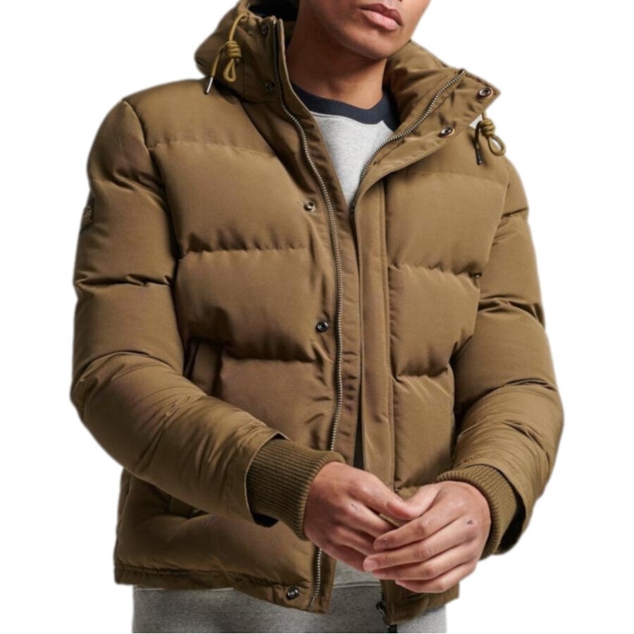 Everest short hooded puffer superdry m5011743a03o vīriešiem žalioji miehet vihreä M5011743A03O hinta ja tiedot | Miesten ulkoilutakit | hobbyhall.fi