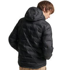 Short quilted puffer coat superdry m5011811a02a vīriešiem juoda miehet musta M5011811A02A hinta ja tiedot | Miesten ulkoilutakit | hobbyhall.fi