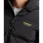 Hooded boxy puffer jacket superdry ms311478a02a vīriešiem juoda miehet musta MS311478A02A hinta ja tiedot | Miesten ulkoilutakit | hobbyhall.fi