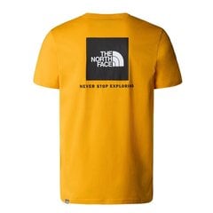 M s/s red box tee the north face nf0a2tx256p vīriešiem geltona miehet keltainen NF0A2TX256P hinta ja tiedot | Miesten T-paidat | hobbyhall.fi