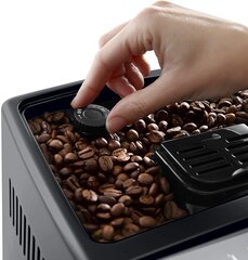 Espressokone DeLonghi ECAM370.85.SB, musta/hopea hinta ja tiedot | Kahvinkeittimet ja kahvikoneet | hobbyhall.fi