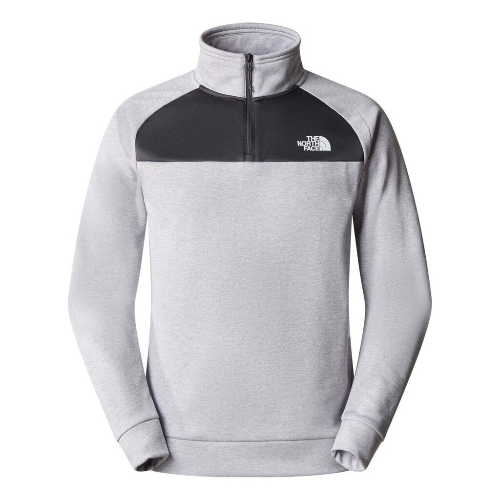 M reaxion 1/4 z flce the north face nf0a855lftm vīriešiem pilka miehet harmaa NF0A855LFTM hinta ja tiedot | Miesten puserot ja hupparit | hobbyhall.fi