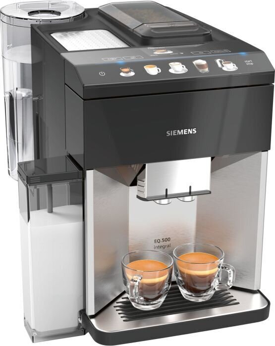 Espressokone Siemens TQ507D03, ruostumaton teräs hinta ja tiedot | Kahvinkeittimet ja kahvikoneet | hobbyhall.fi
