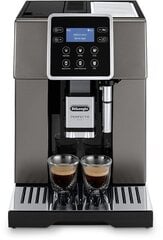 Espressokone DeLonghi ESAM420.40B, musta hinta ja tiedot | Kahvinkeittimet ja kahvikoneet | hobbyhall.fi