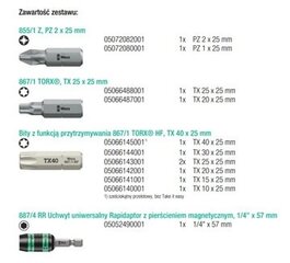 BIT-CHECK 12 WOOD TX HF 1 SB, 12CZ 05073641001 WERA hinta ja tiedot | Käsityökalut | hobbyhall.fi