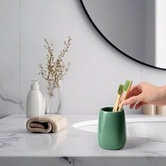 Kadax setti 2 kylpyhuonetarviketta vihreän sävyissä hinta ja tiedot | Kylpyhuoneen sisustus | hobbyhall.fi