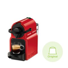Nespresso Inissia, punainen hinta ja tiedot | Kahvinkeittimet ja kahvikoneet | hobbyhall.fi