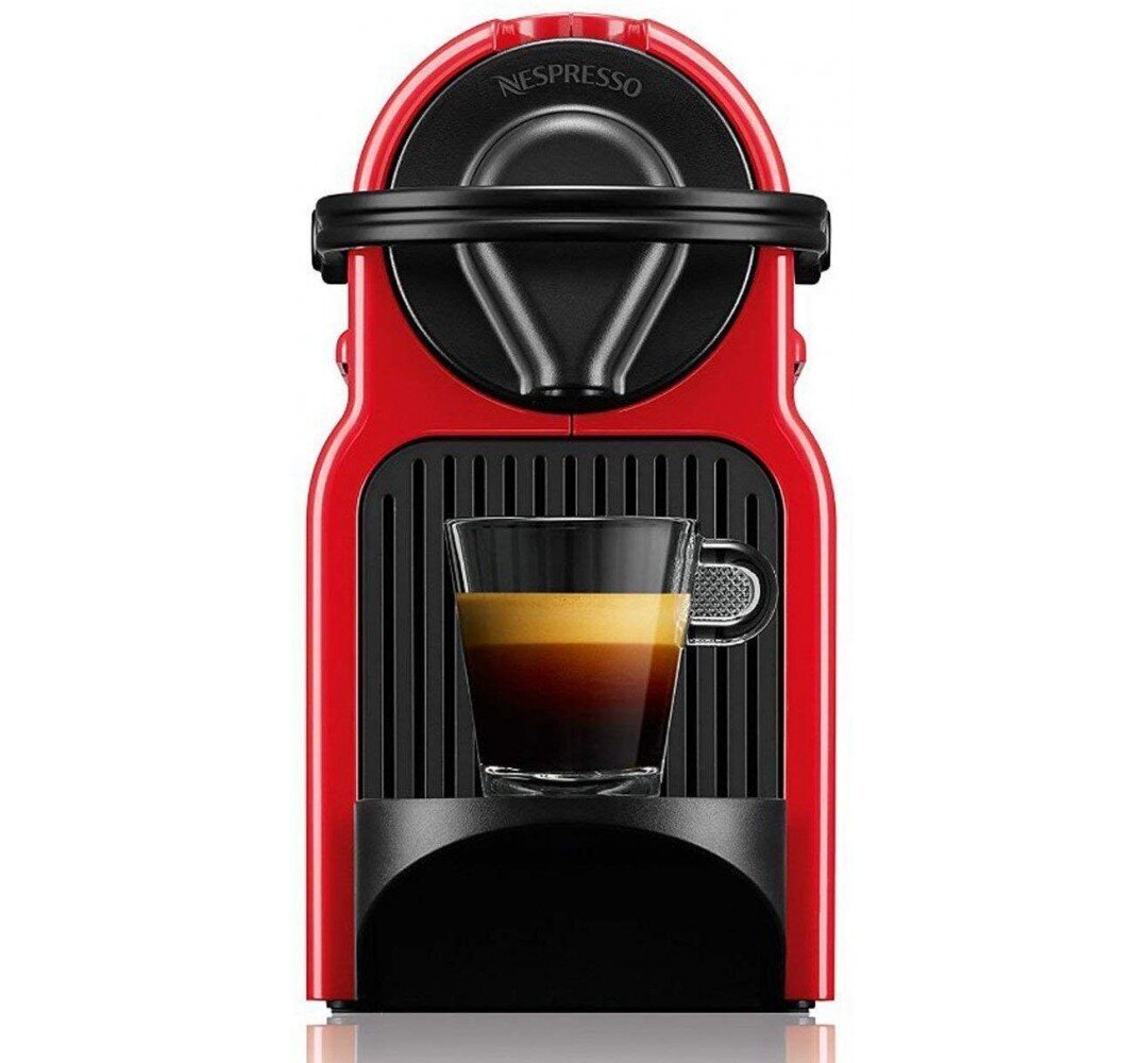 Nespresso Inissia, punainen hinta ja tiedot | Kahvinkeittimet ja kahvikoneet | hobbyhall.fi