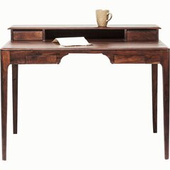 Kirjoituspöytä "Brooklyn Walnut", Desk 110x70cm hinta ja tiedot | Tietokonepöydät ja työpöydät | hobbyhall.fi