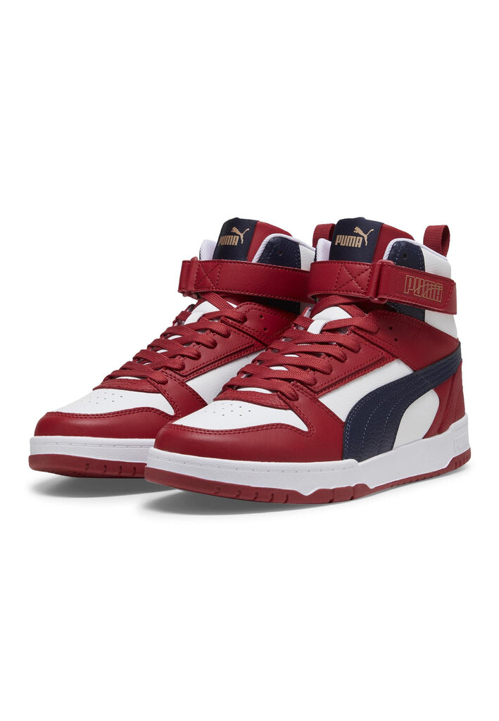 Puma Jalkineet Rbd Game White-New Navy White Navy Red 385839 23 385839 23/8.5 hinta ja tiedot | Miesten urheilu- ja vapaa-ajan kengät | hobbyhall.fi