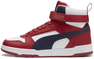 Puma Jalkineet Rbd Game White-New Navy White Navy Red 385839 23 385839 23/8.5 hinta ja tiedot | Miesten urheilu- ja vapaa-ajan kengät | hobbyhall.fi