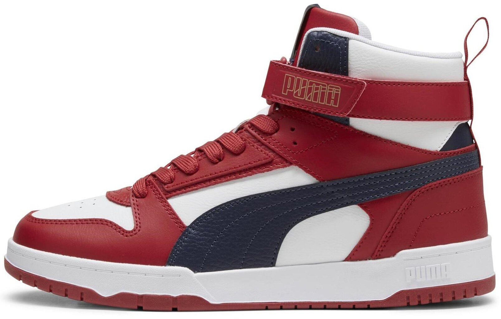 Puma Jalkineet Rbd Game White-New Navy White Navy Red 385839 23 385839 23/8.5 hinta ja tiedot | Miesten urheilu- ja vapaa-ajan kengät | hobbyhall.fi