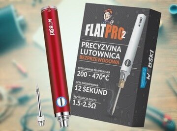 Lämmitetty juotoskolvi (vastus) Webski 15 W + Kärki lämmitetyille juotosraudoille Webski SOLD01 hinta ja tiedot | Hitsauslaitteet | hobbyhall.fi